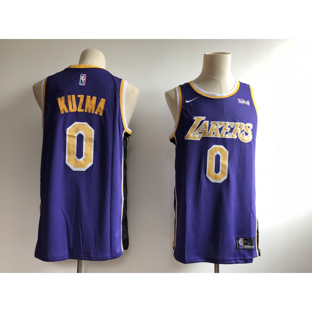 Game Day Budget-Friendly Men's LAL #0 Kyle Purple Basketball Jersey