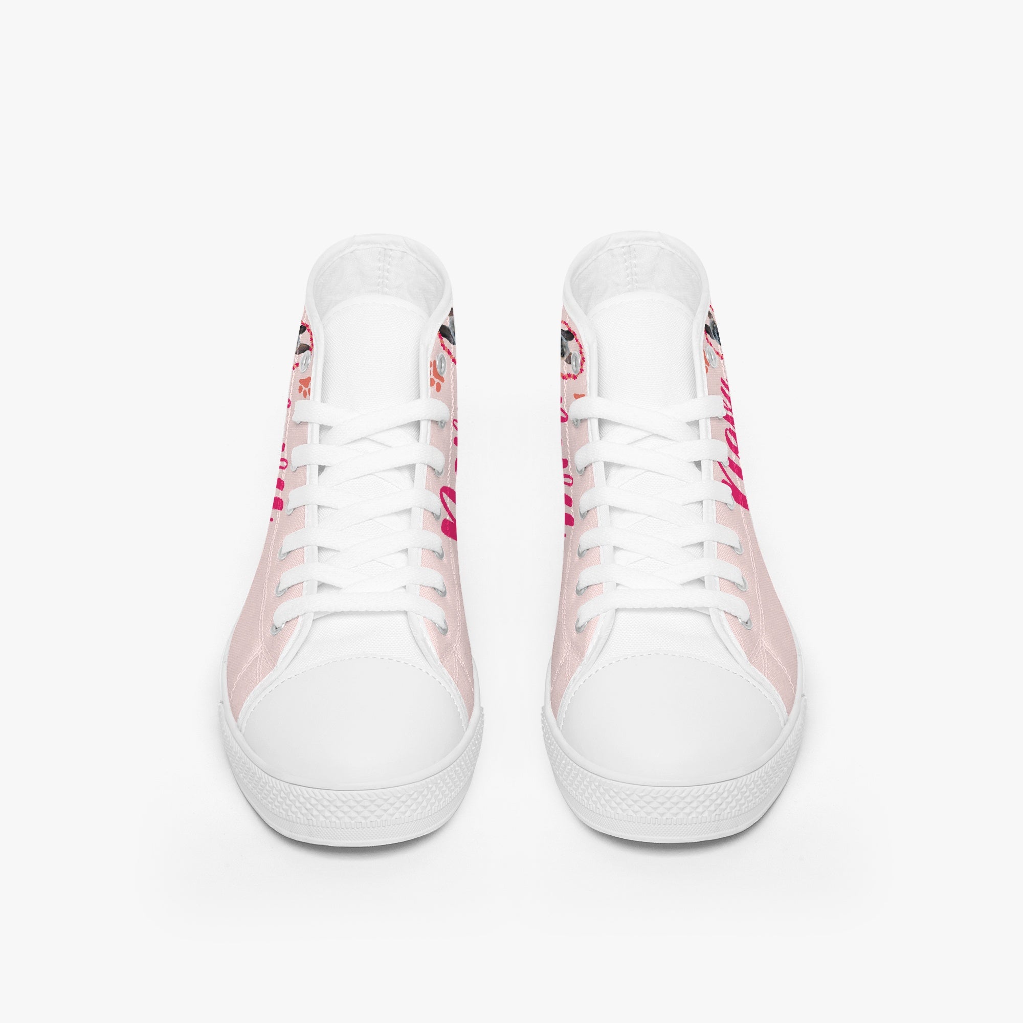 Violet - Comfy Personalized Classic High-top Canvas Shoes Casual Wear