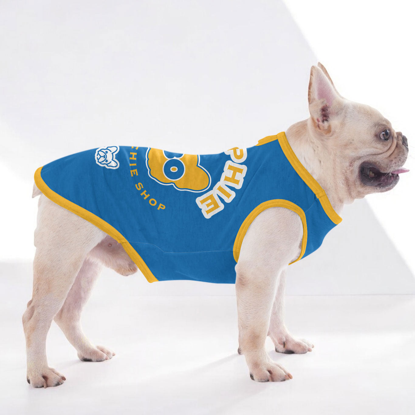 Custom Frenchie Shirt with Name & Number - Frenchie Shop Original