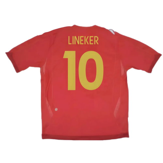 England 2006-08 Away Shirt (XLB 158cm) (Excellent) (LINEKER 10)