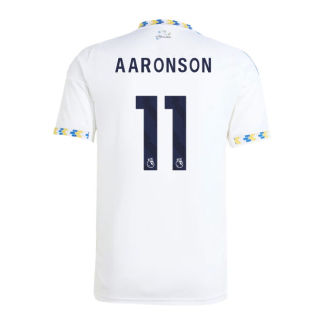 Leeds Soccer Club Trendy Home Football Shirt (Aaronson 11)