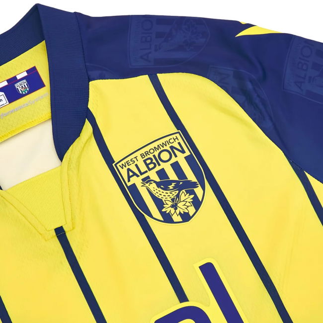 Official 2024-2025 West Brom Away With Special Edition Design