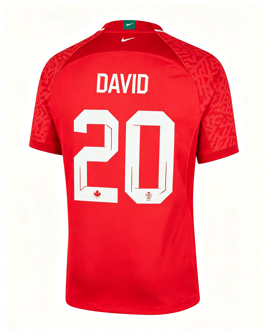 [FSOUK] Canada | Jonathan David 2026 World Cup Home Stadium Jersey #20