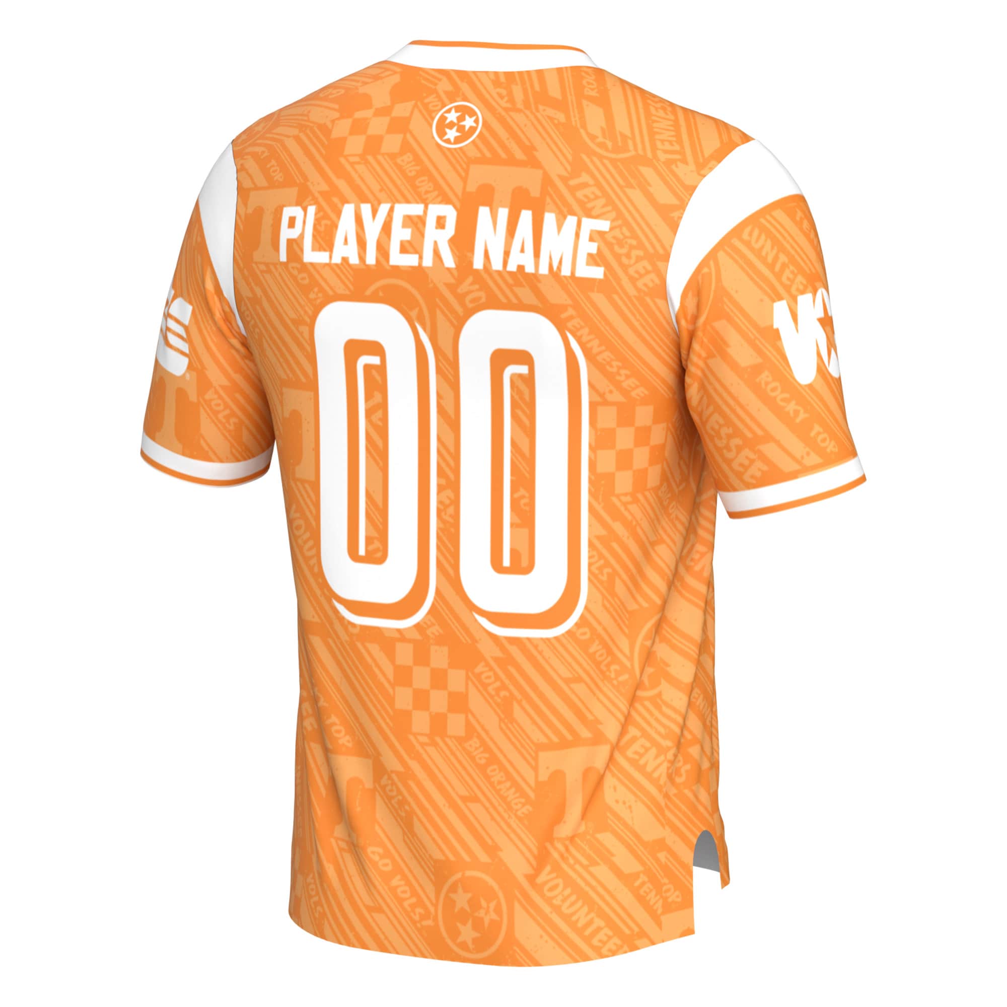 [NJP] Tennessee Volunteers GameDay Greats Youth Highlight Print NIL Pick-A-Player Football Jersey - Tennessee Orange