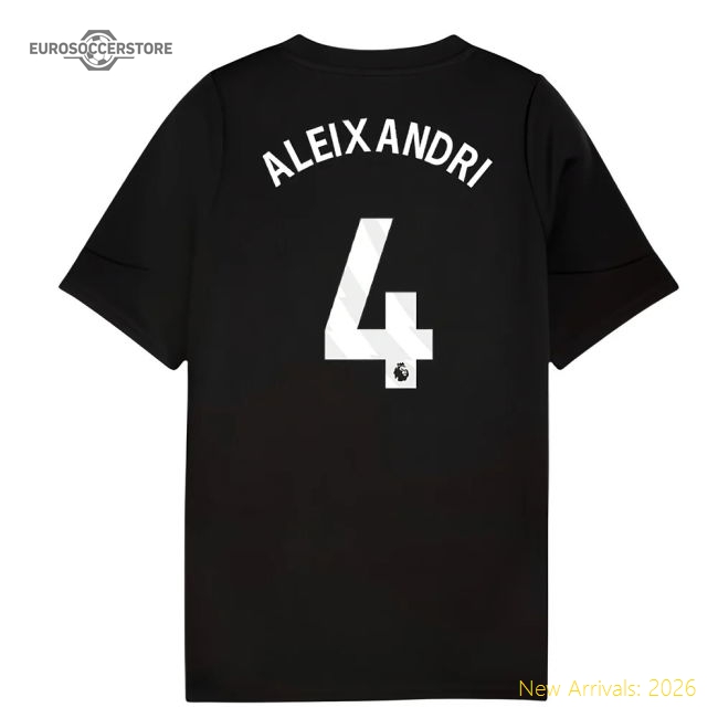 2025-2026 Man City Classic Training Jersey Black - Kids Aleixandri 4