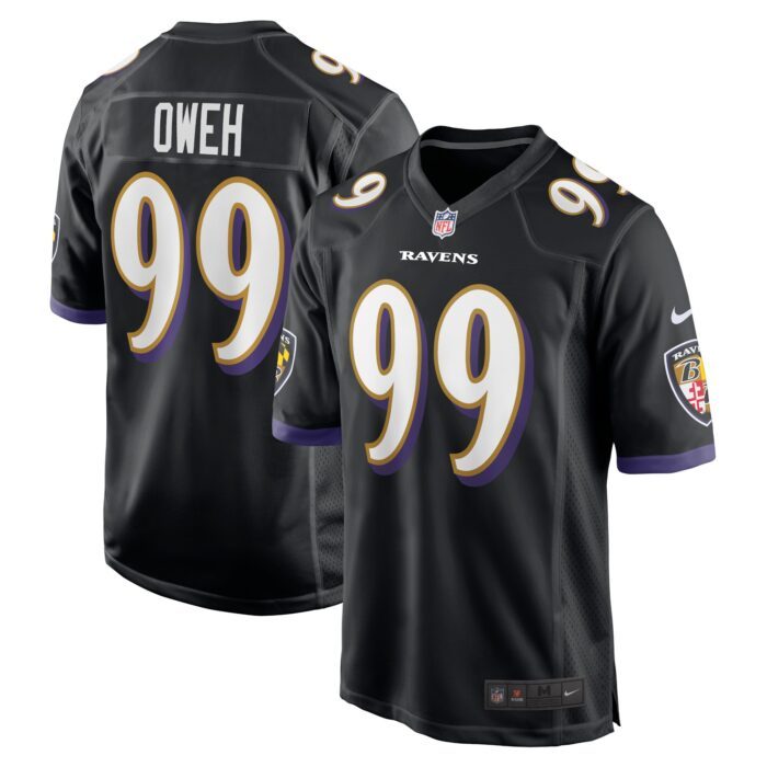 None Men's All-Pro BAL Ravens Game-Ready Jersey Football Apparel