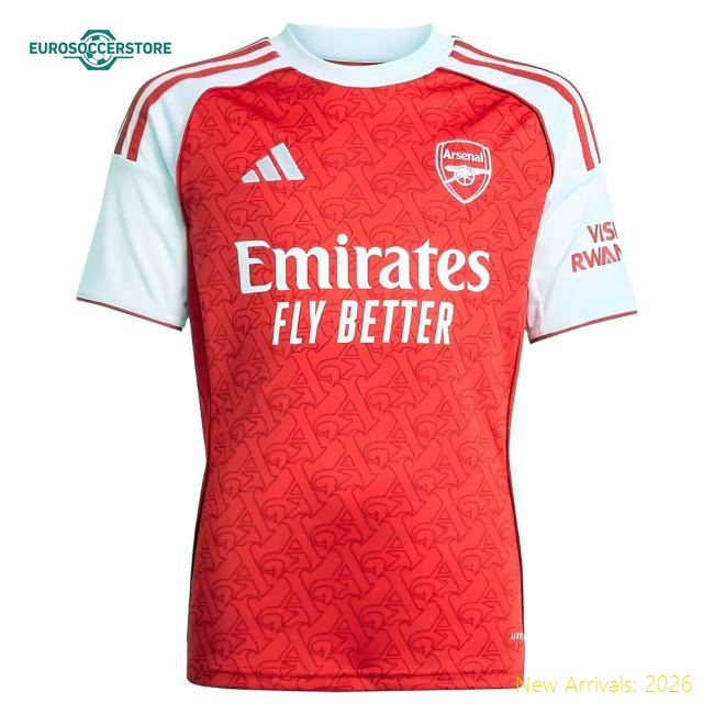 Gentle Arsenal Kids Jersey Rice 2025-2026 Aeroready Drycell