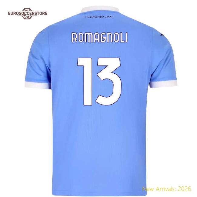 Soft Kids Football Team Romagnoli Jersey 2025-2026 Non-irritating