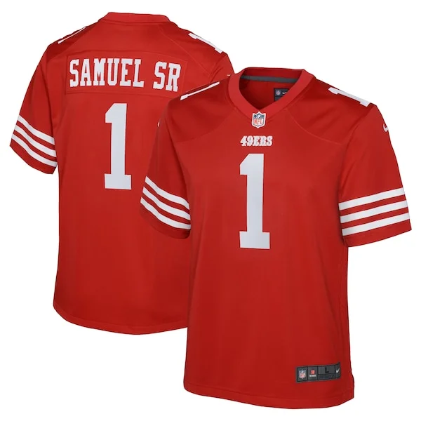 Performance San Francisco 49ers Game Jersey - Premium Scarlet NFL F...