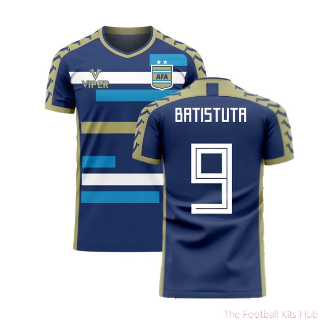 [EFS] Argentina 2025/26 Away Football Kit (Viper) (BATISTUTA 9)