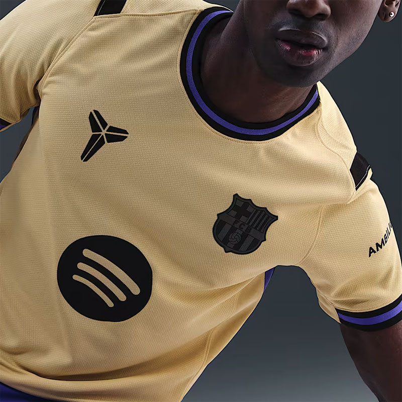 Barcelona Violet/Black) 2025-2026 UCL Away Jersey – Authentic Shirt