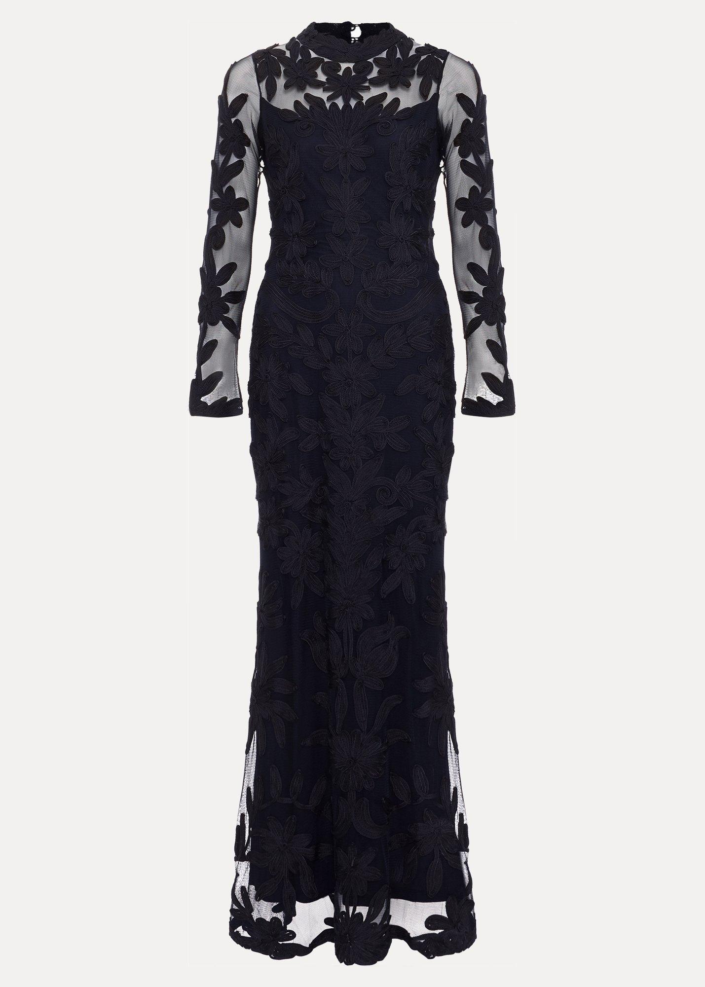 Petite Geneve Tapework Maxi Dress