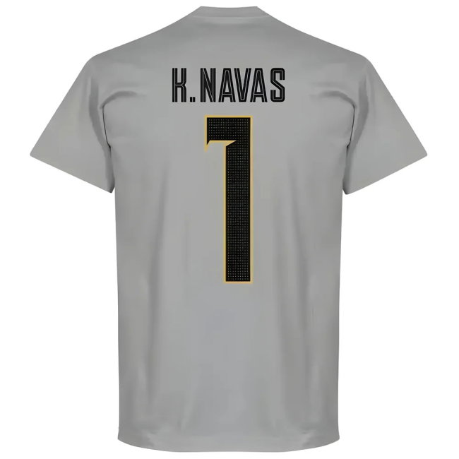 Costa Rica K. Navas 1 Team GK T-Shirt - Grey