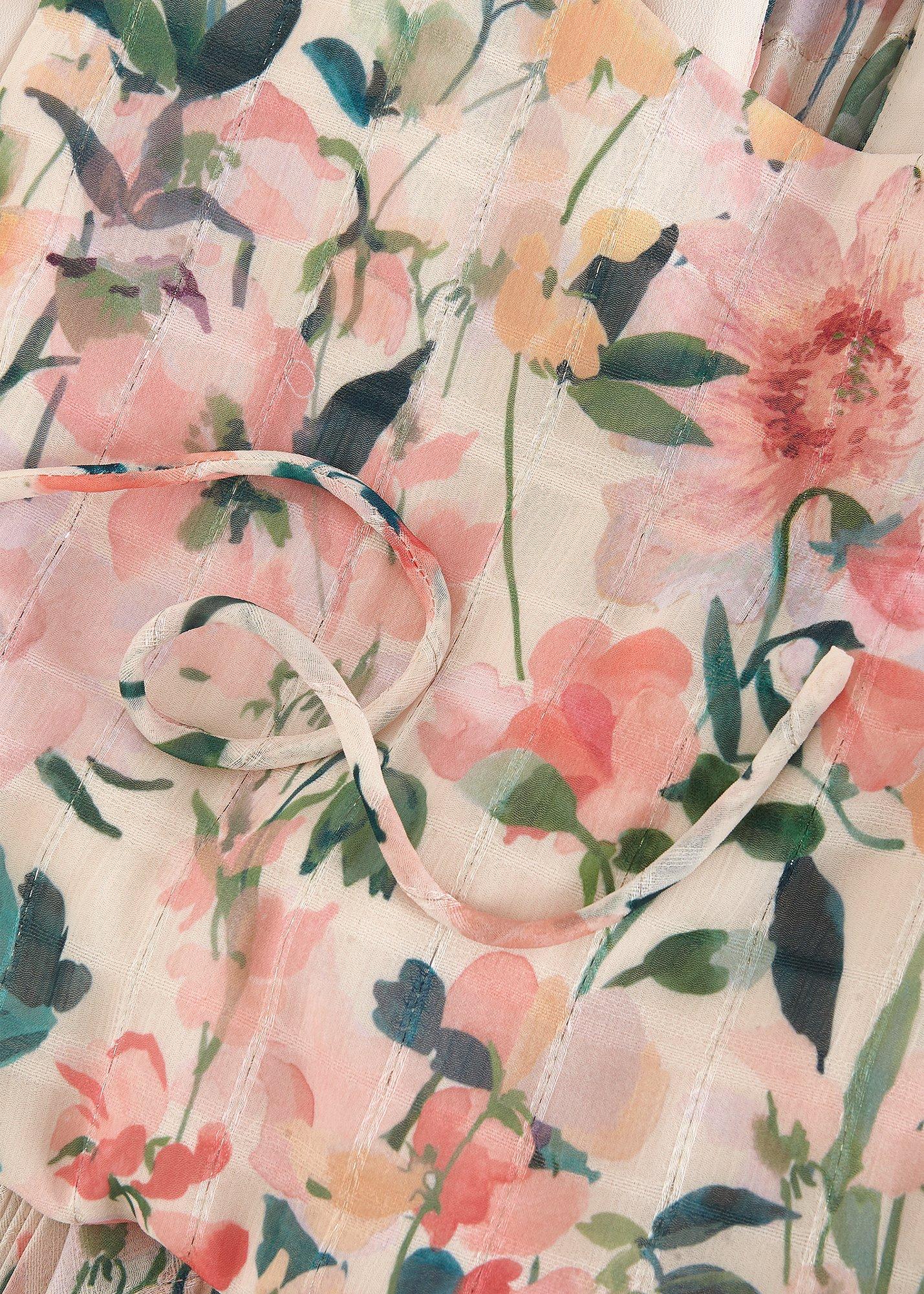 Petite Georgiana Print Midi Dress
