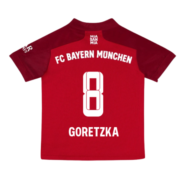 Top-Quality 2021-2022 Bayern Munich Home Mini Kit (Goretzka 8)