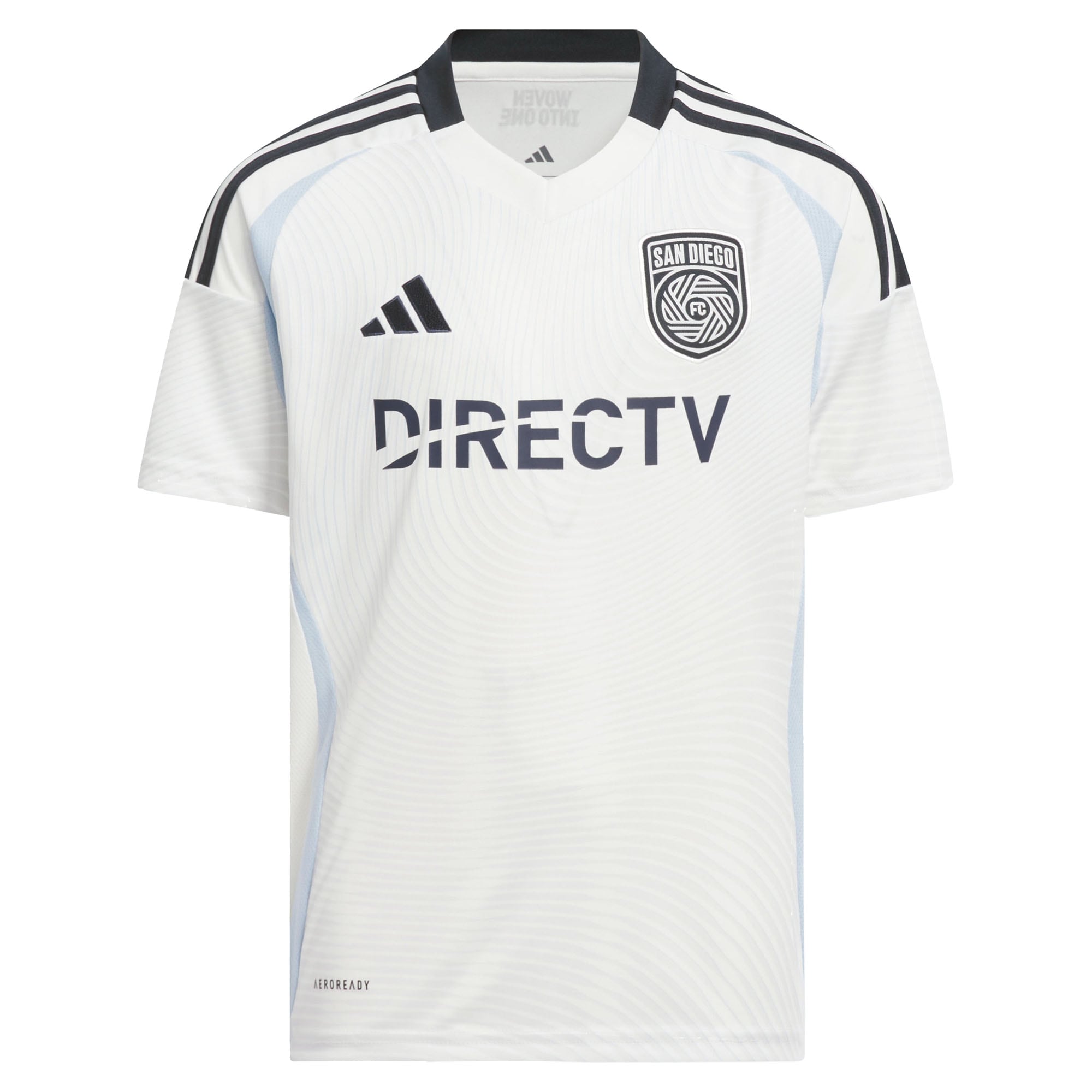 [SJH] San Diego FC Youth 2025 Woven Into One Replica Jersey - White