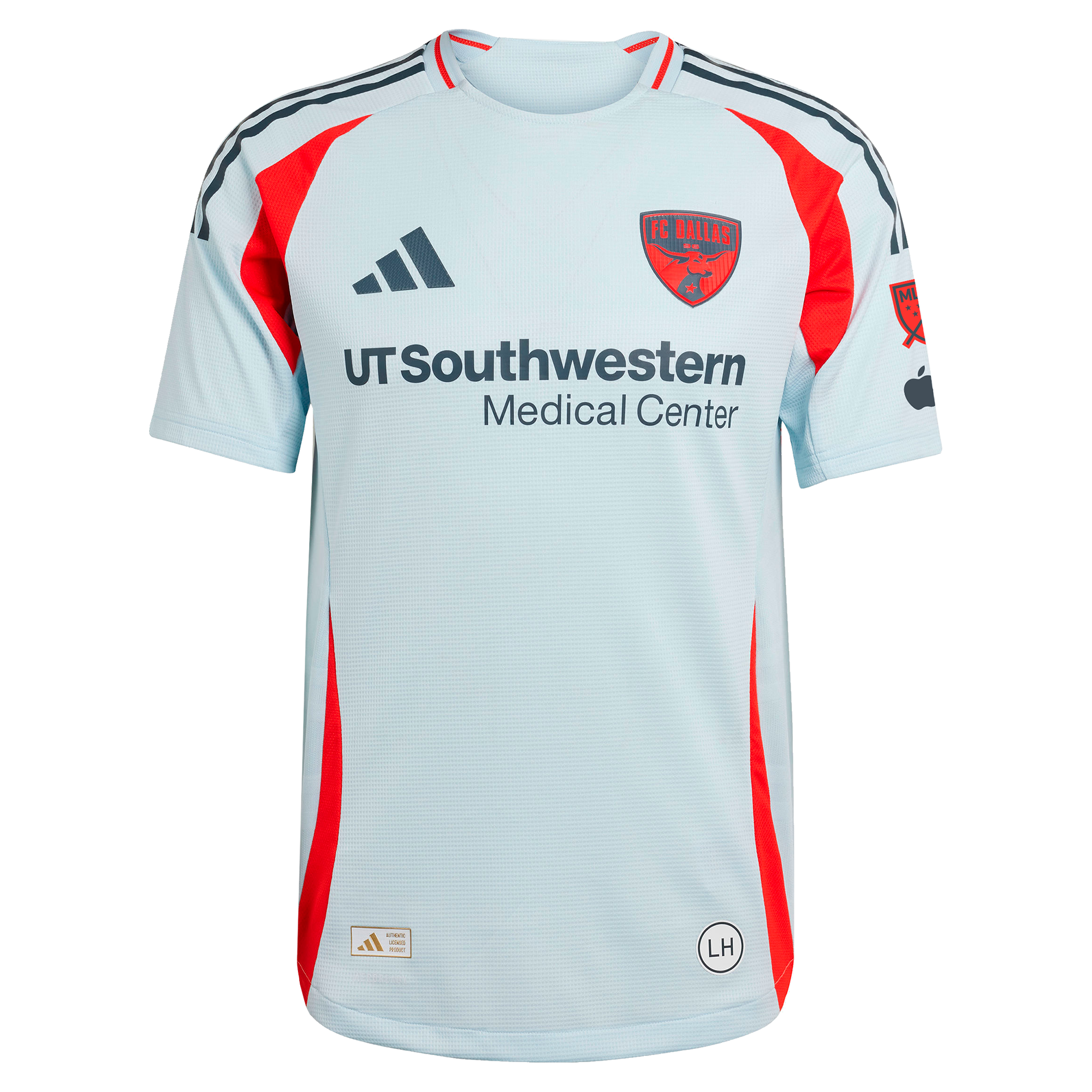 [SD] Herman Johansson FC Dallas 2025 The Inferno Kit On-Field Authentic Jersey - Light Blue