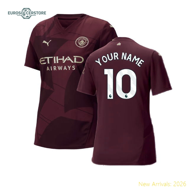 S Manchester City Female 2024 Third Jersey Shirt Football Fan For Football Fans