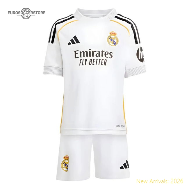Real Madrid Pro-level Home Jersey Laliga Santander Advanced Textile