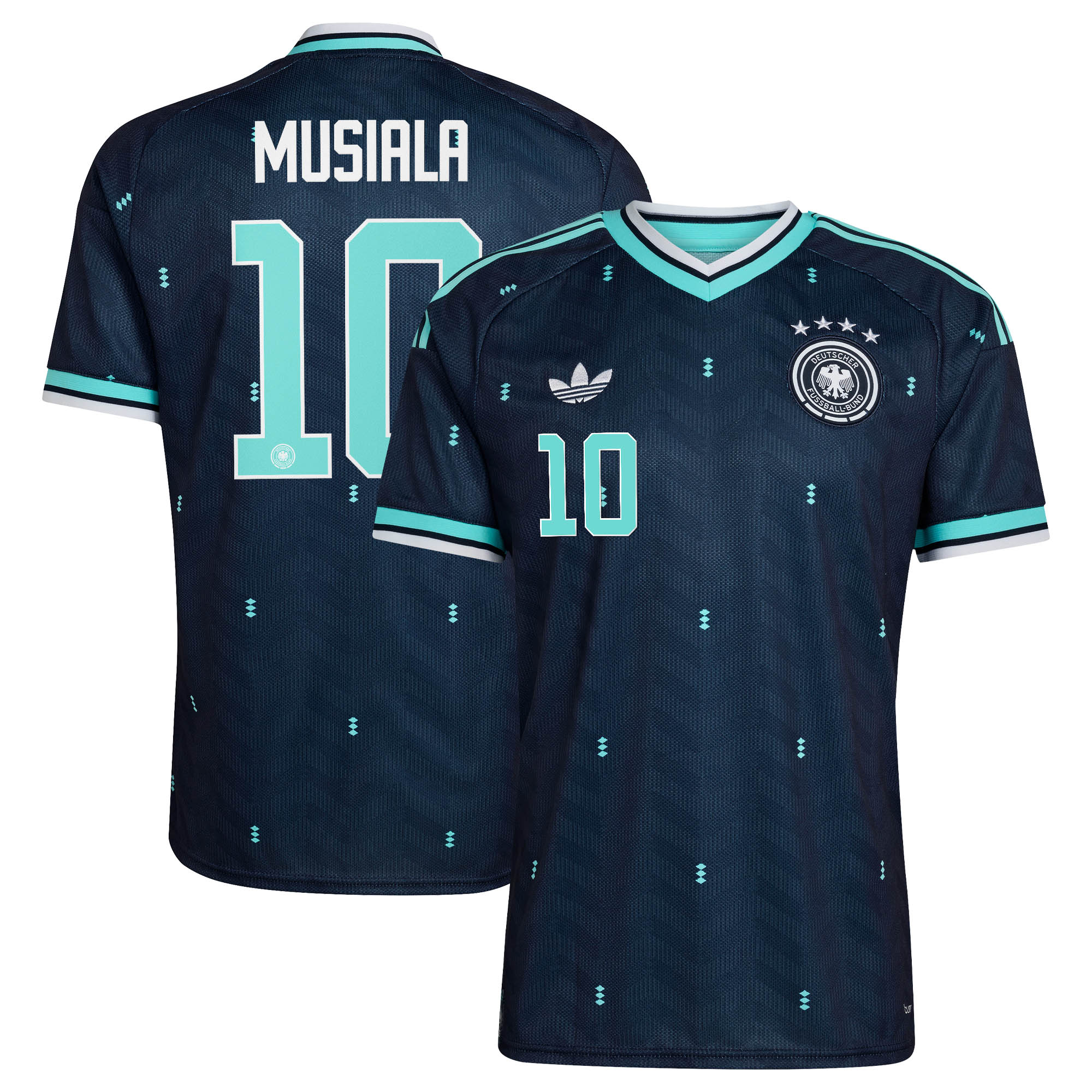 [SJH] Jamal Musiala #42 Germany National Team 2026 Away Replica Jersey - Navy