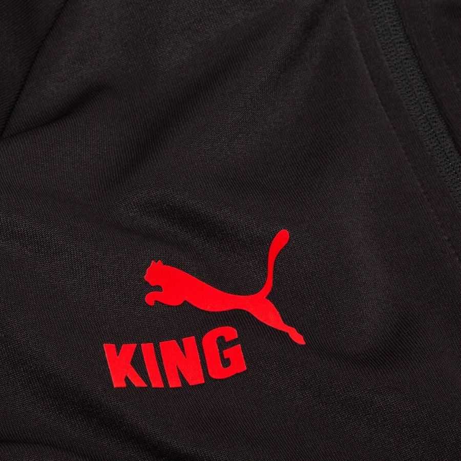 Milan Track Jacket King Anthem - PUMA Black/For All Time Red