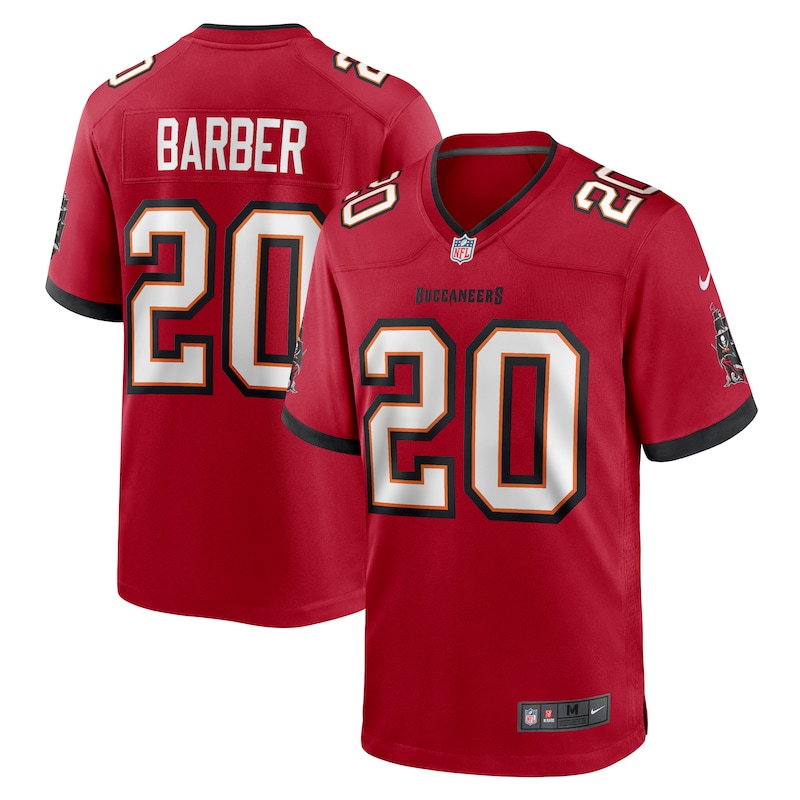 None Ronde Barber Tampa Bay Buccaneers Fan Favorite Team Game Jersey