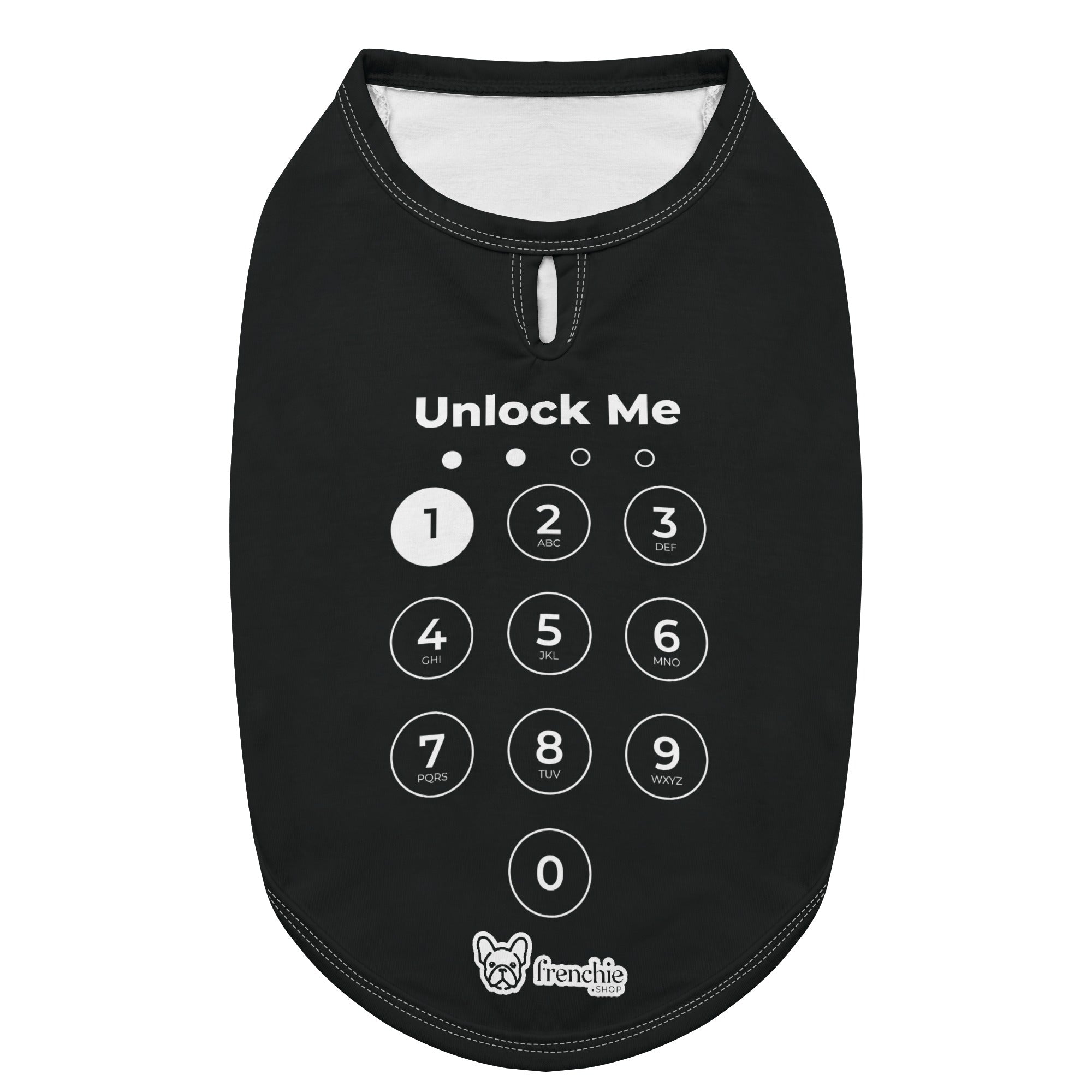 French Bulldog Unlock Me Shirt For Frenchies Frenchie Shop Original Durable Dog Item