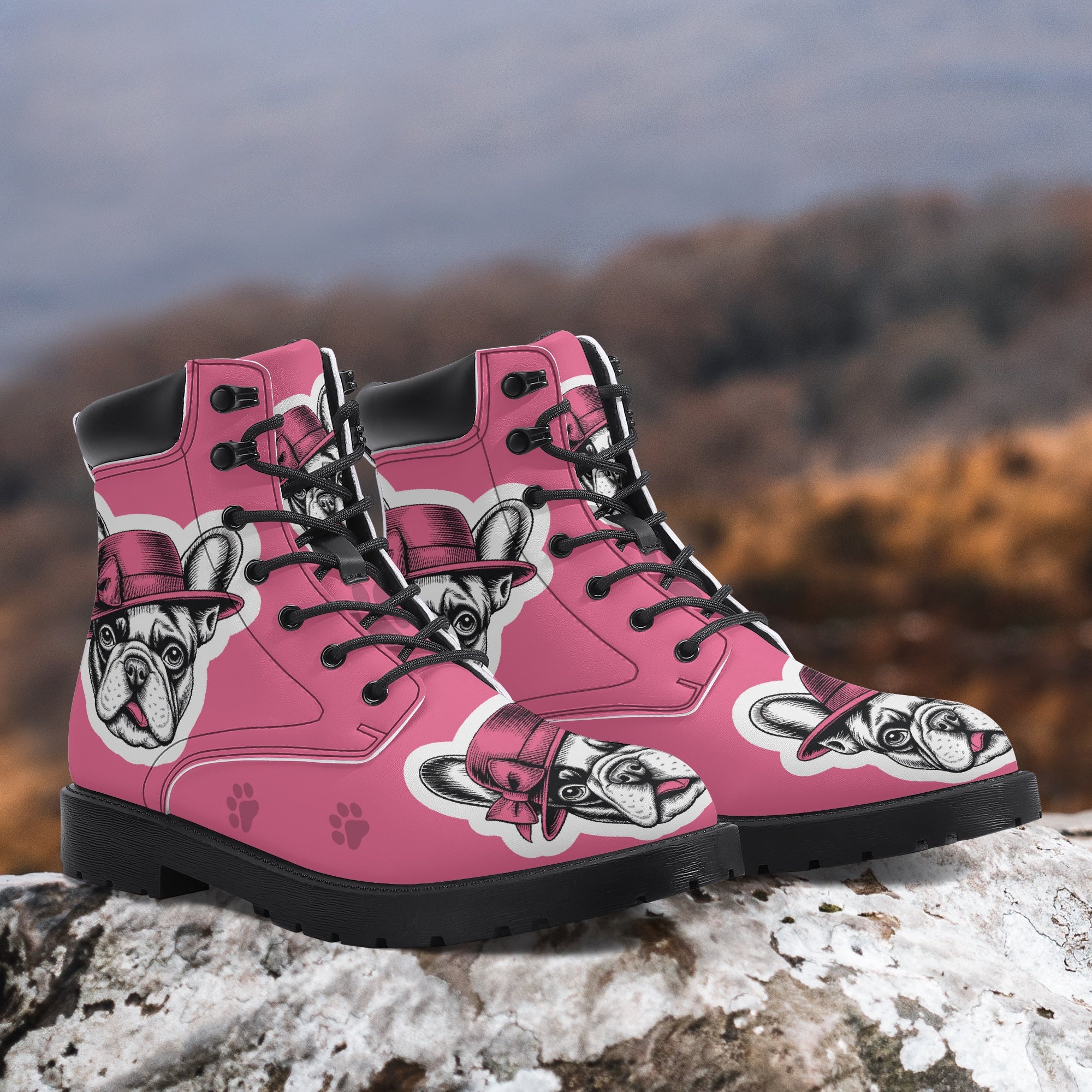 Stylish Durable Mason - Casual Leather Boot for Dog Owners