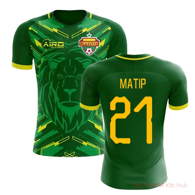 [LK] 2025/26 Cameroon Home Football Shirt (Matip 21)