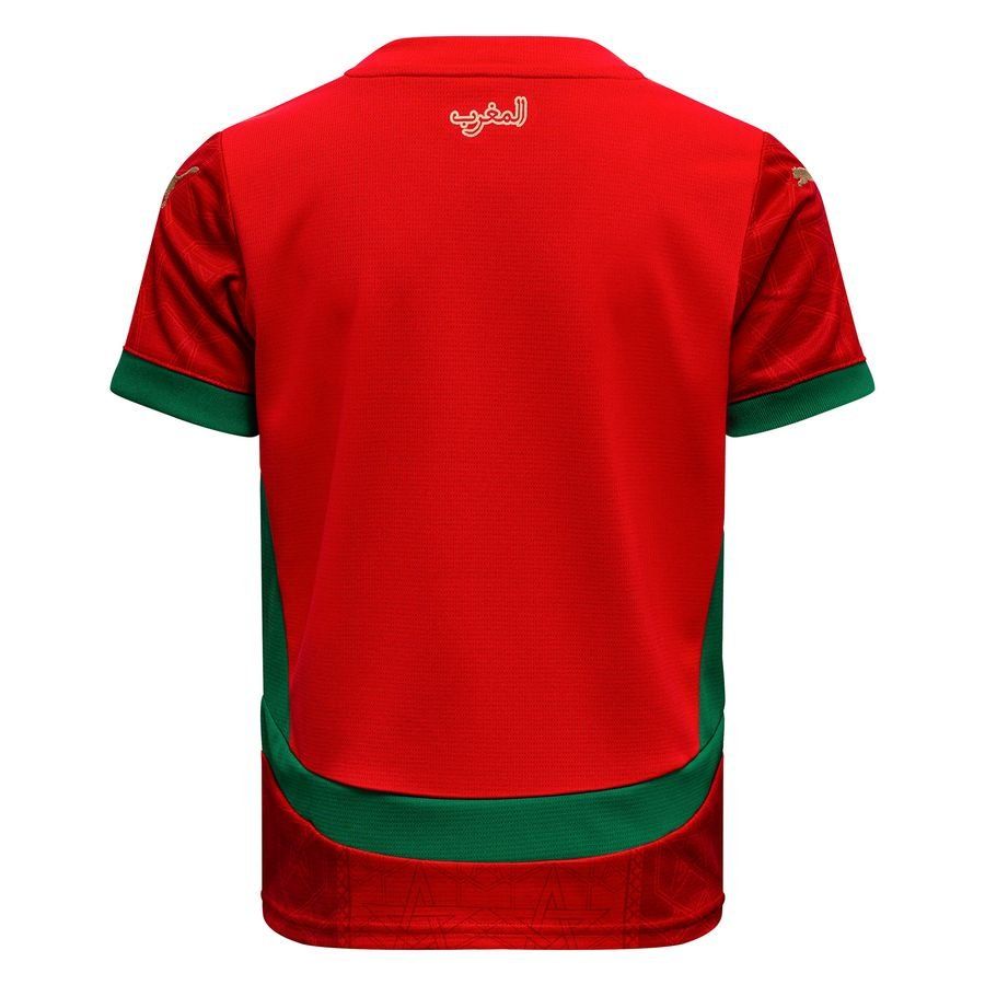 Morocco Home Shirt Africa Cup Of Nations 2025 Kids