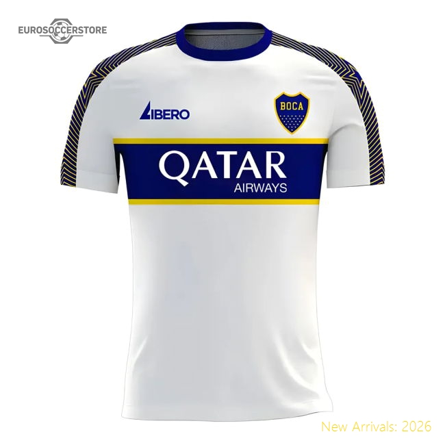 2025-2026 Football Team Womens Modern Boca Juniors Jersey Drycell
