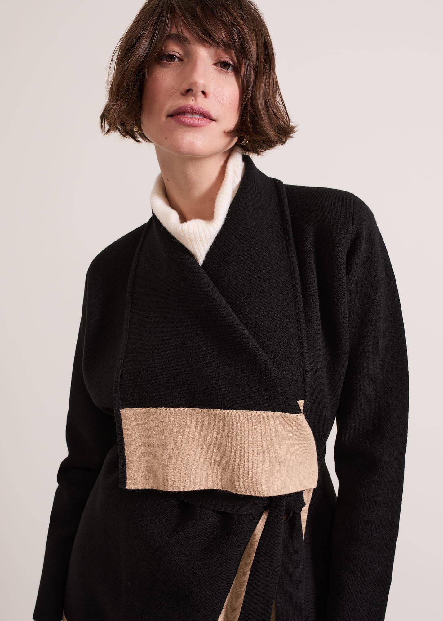 Rae Waterfall Colour Block Cardigan