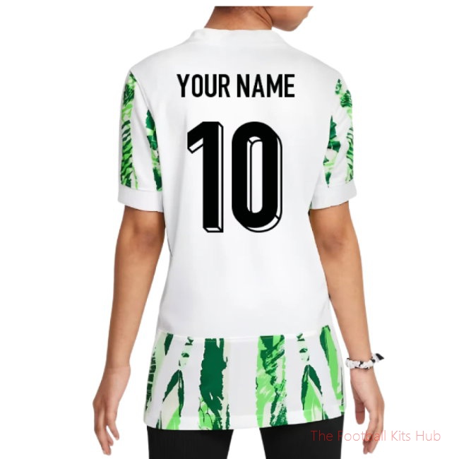 [EFS] 2025/26 Nigeria Womens Team Away Shirt (Kids) (Your Name)
