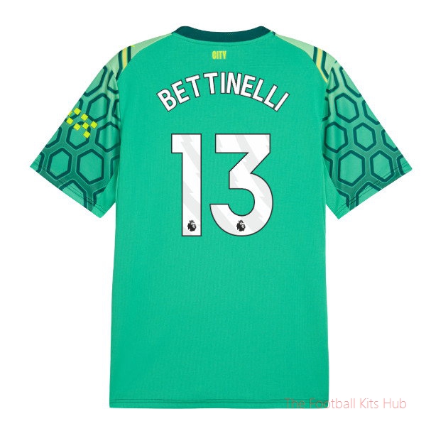 Premium Matchday Man City 2026-2027 Goalkeeper Shirt (Bettinelli 13)