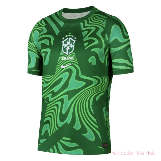 2026-2027 Brazil Goalkeeper Shirt (Pine Green)