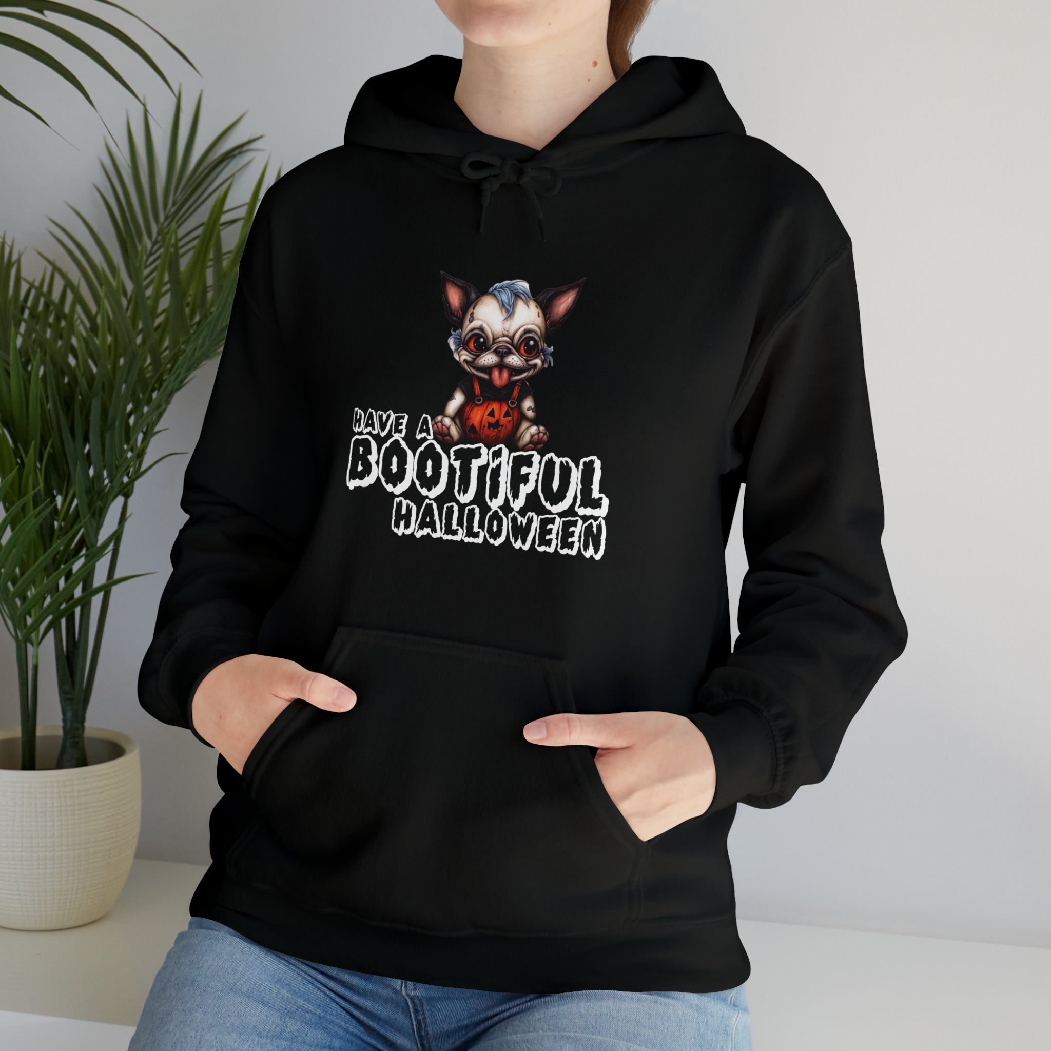 French Bulldog Bootiful Halloween Unisex Hoodie Durable Dog Item