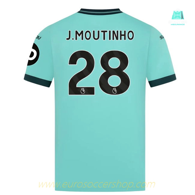 2025-2026 Wolves Away Shirt (J.Moutinho 28)