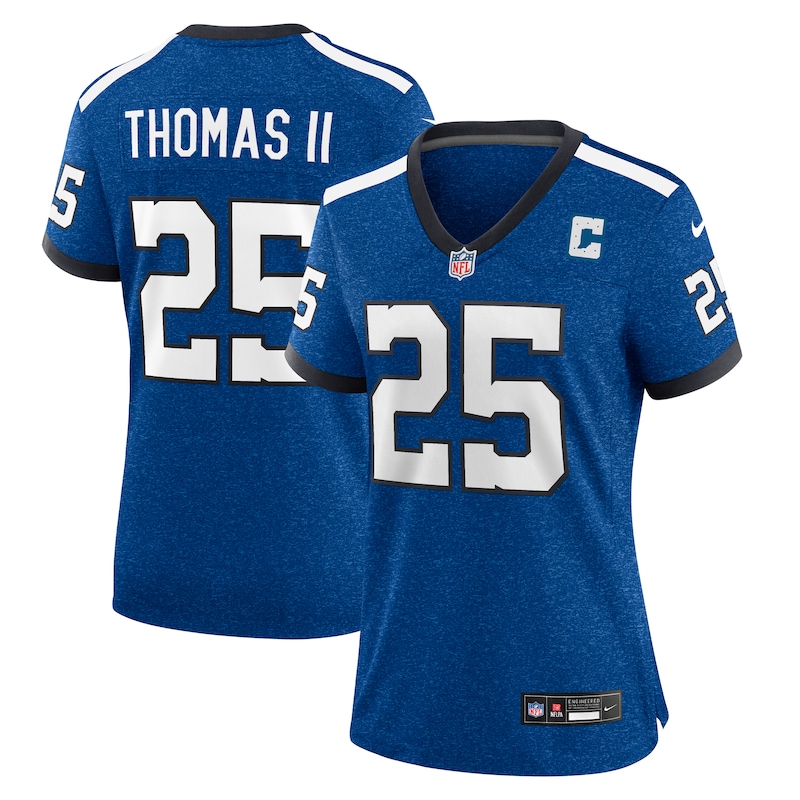 None Rodney Thomas II Indianapolis Colts Classic Game Jersey