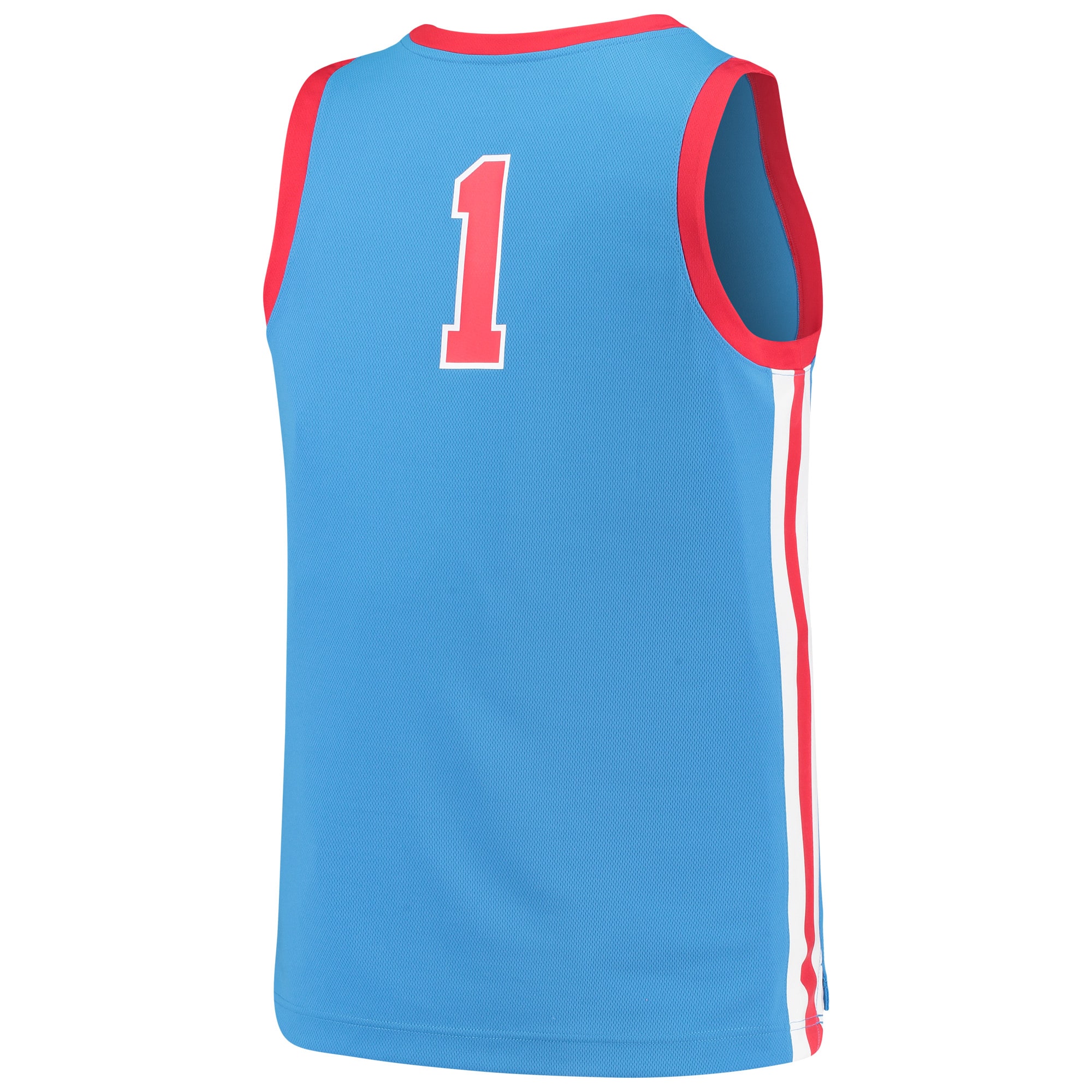 [NJP] Ole Miss Rebels Replica Basketball Jersey - Light Blue