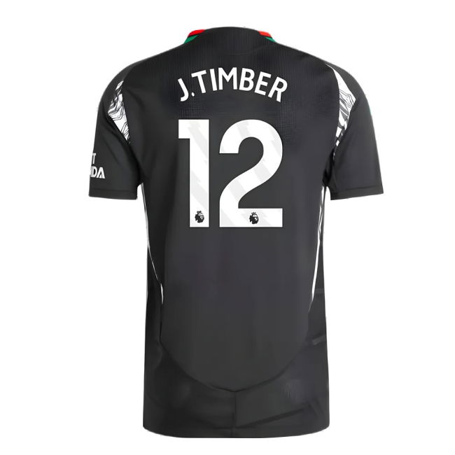 Popular 2024-2025 ARS Away Football Shirt J.Timber 12 Adults Top-#284