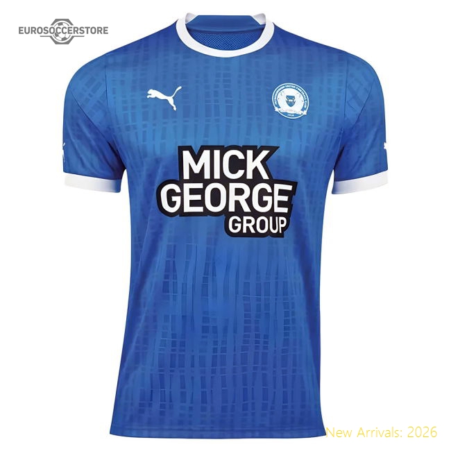 Authentic 2022-2023 Peterborough United Home Shirt - Premium Quality