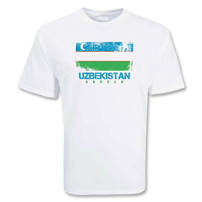 Fan-Favorite Uzbekistan Soccer T-Shirt Tournament-Edition