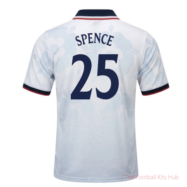 Football Team England World Cup Football Shirt (Spence 25)