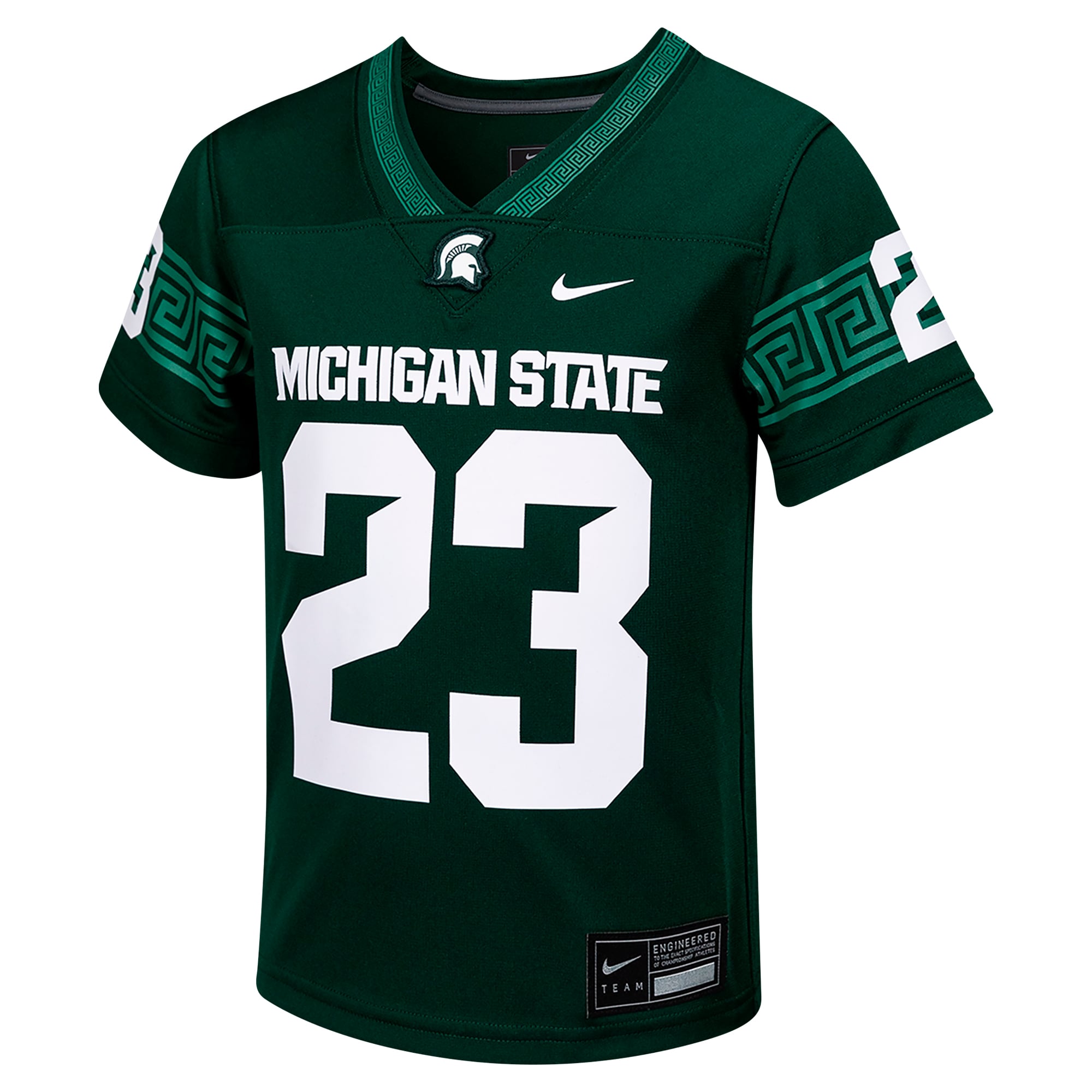 Preschool #23 Green Michigan State Spartans Football Jersey