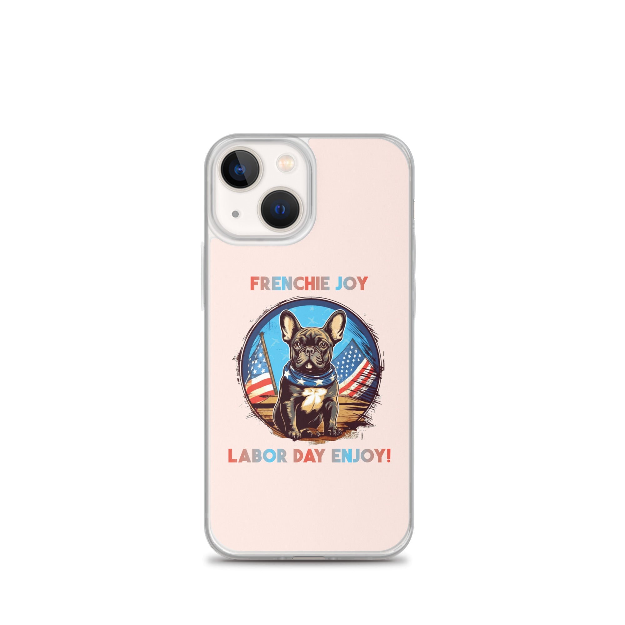 French Bulldog Frenchie Joy Clear Case For Iphone® Practical Pet Supply