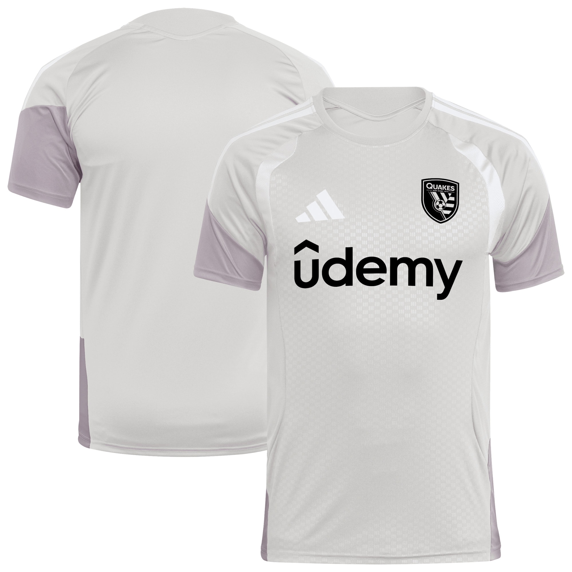 [SJH] San Jose Earthquakes 2026 Competition Training Jersey - Silver