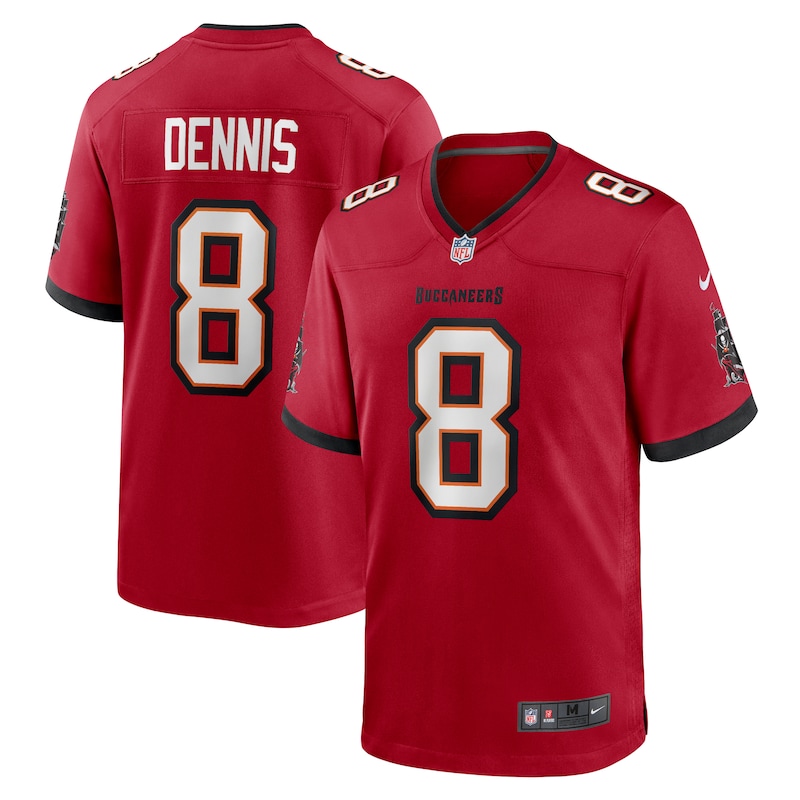 None SirVocea Dennis Record-Breaker TB Buccaneers Professional Jersey