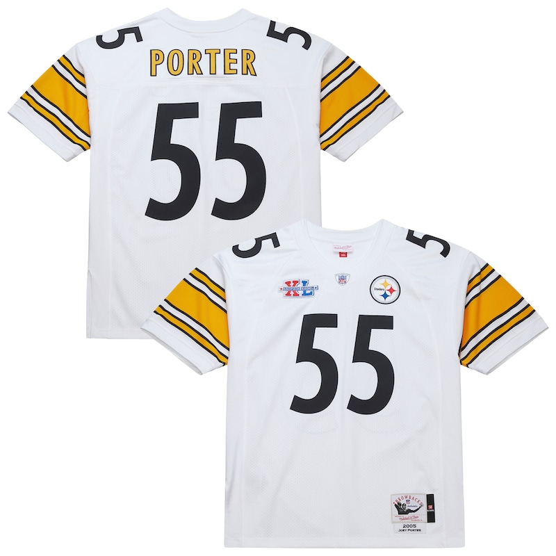 None Joey Porter PIT Steelers Top-Grade Fan Apparel Game Day Wear