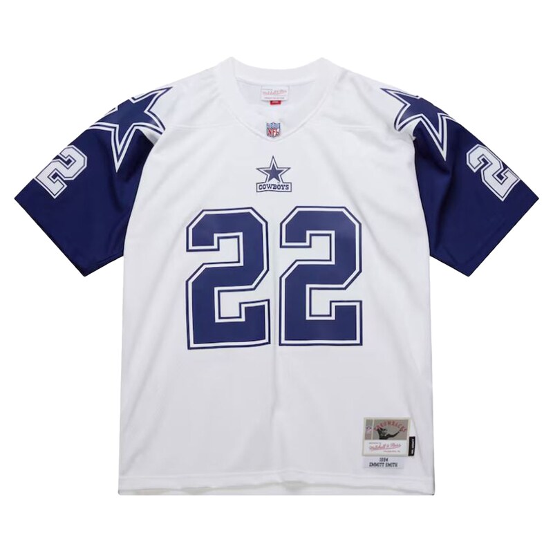 None Emmitt Smith Team Captain DAL Cowboys Top-Grade Jersey Football A