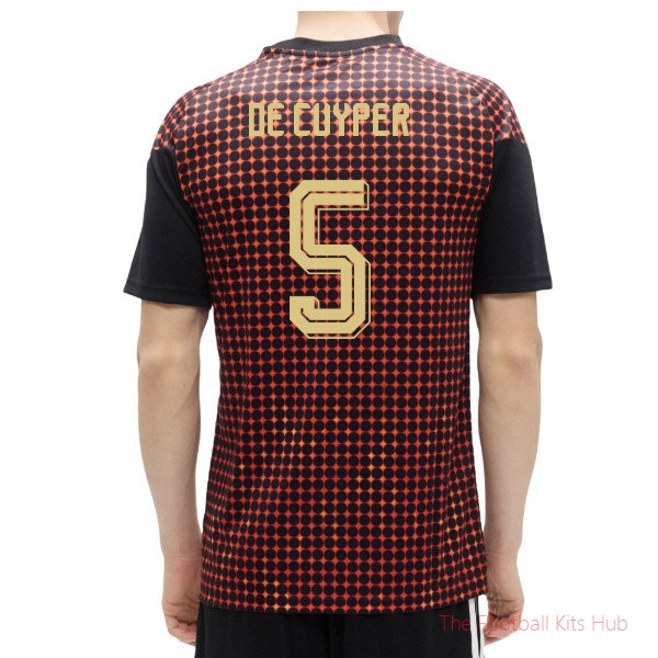 Stadium Belgium 2026-2027 Home Pre-Match Shirt (De Cuyper 5)